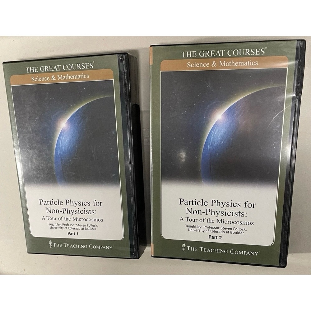 The Great Courses CD Collection: Particle Physics for Non-Scientists Part 1 & 2